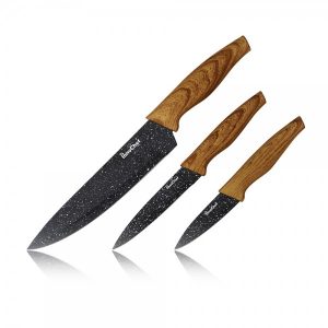 בוצ'ר – סט סכינים כולל קרש חיתוך