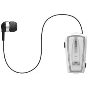 אוזניה / דיבורית Bluetooth קליפס עם רטט
