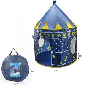 אוהל לילדים עשוי בד ניילון מיוחד ואוורירי